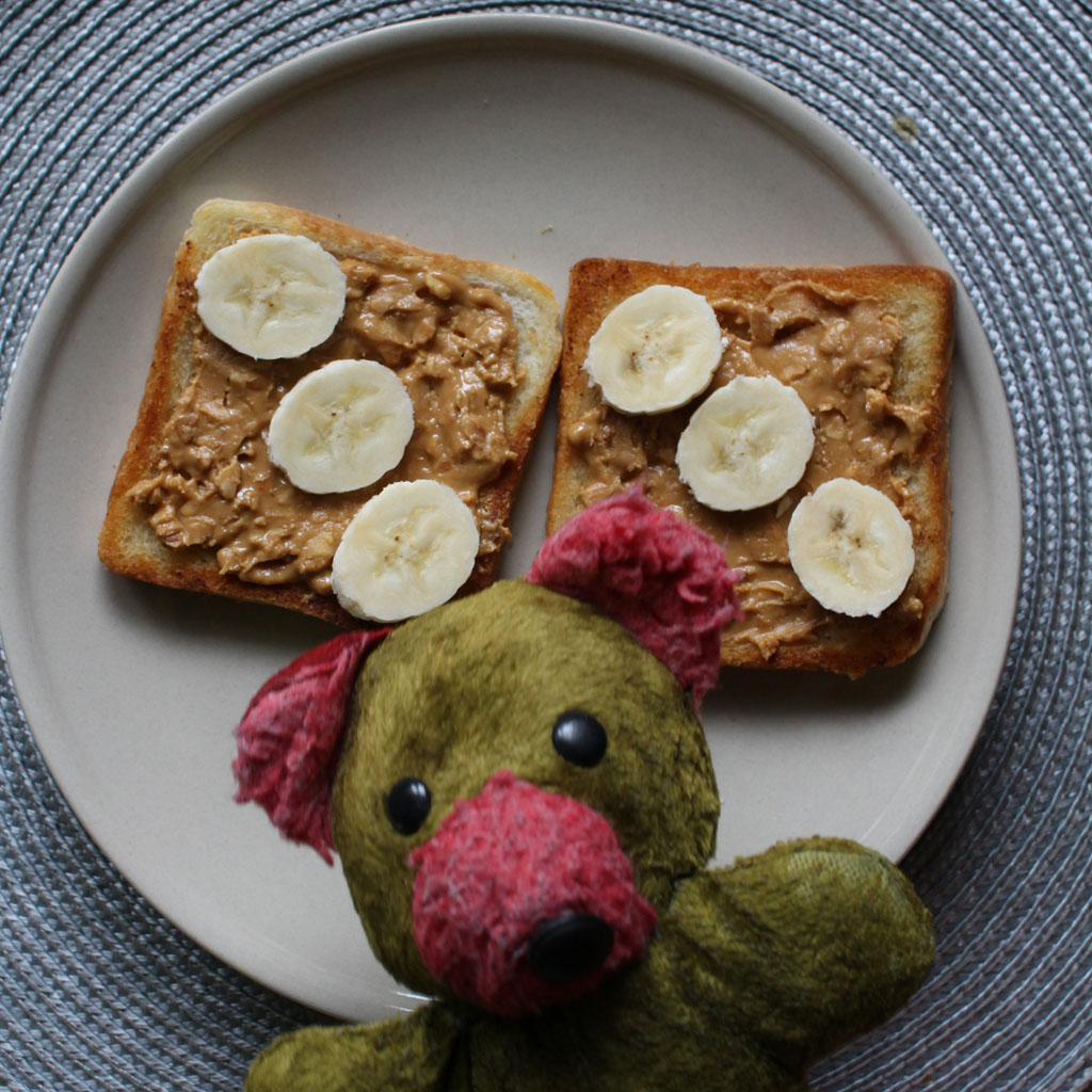  Peanut butter toasts